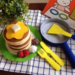 【中屋敷。様専用ページ】フェルトのおままごと＊ホットケーキセット＊