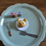 くまさんパンブローチ