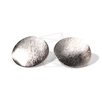 ERG-771-R【2個入り】ラウンドブラシピアス,Round Post Earring Brushed Texture