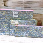 【sale】リバティ＊ラミネ＊Janny`s Ribbons＊ポーチセット