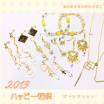♡2019♡ ハッピー福袋 ♡ ゴールドセット ♡ ［¥8000相当］ ♡ アクセサリー大容量の10点 ♡