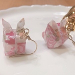 うさぎふうせんピアス