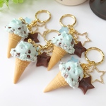 リボンアイスキーホルダー（チョコミント）