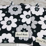 【♡サンキューprice♡】モノトーン花柄＊グラタンマット２枚セット
