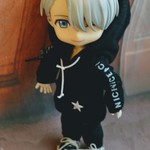 オビツ11アウトフイット  パーカーセット(黒)