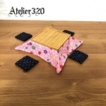 こたつ(8cm)セット 1/12 ミニチュア家具 ドールハウス   