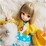 ユニコーン🦄お着物セット＊リカちゃんサイズ