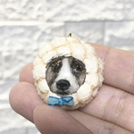 ミニチュアわんこメロンパンバックチャーム✨