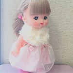 メルちゃんのドレス ショール付き