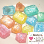 【送料無料可能】宝石の蝶ばねイヤリング/ピアス【受注生産】