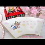 お名前入れ可♪お雛様プレート♪(大)