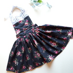 🌠お食事エプロン ドレス風🌠100cm.