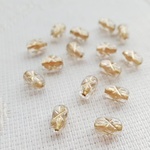 アスタリスク　チェコビーズ　6X4mm 15個