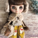 1105 もこもこ冬のおでかけコーデ B Blythe ブライス アウトフィット