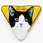 「猫がいない人生なんて！」缶バッジ