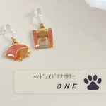 レジン ハリネズミ5 イヤリング ピアス