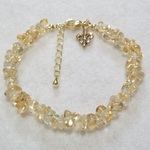 大天使ガブリエルのシトリンのブレスレット