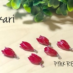 チューリップ ピンクレッド アクセサリーパーツ