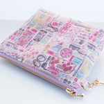 ◇◆Special Price◆◇LIBERTY　Forget me nots　フォーゲットミーノッツ　2L　ラベンダー系　ビニコの中布・ポケット・マチ付ポーチ