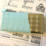 【Nさまお取り置き品】革のミントチョコ長財布