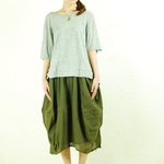omake/balloon skirt/  new khaki