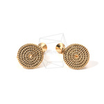 ERG-793-MG【2個入り】サークルイヤリング/ネジバネ,Clip-On Circle Earring