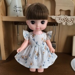 【セミオーダー】フリル袖のリバティワンピース