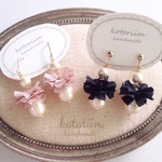 シルクリボンイヤリング・ピアス