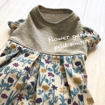 flower garden*パフワンピ