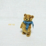 YK✽G　自立しやすいクマさん　カラシ色