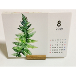 2019年度 【植物・草  卓上カレンダー】
