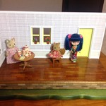 ★限定値下げ 木製 ドールハウス プチ ブライス シルバニア ☆ジューヌシトロン