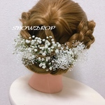 おこめ様専用ページ♡かすみ草髪飾り