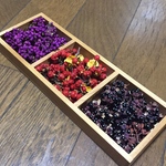 お花屋さんが作った紫式部とツルウメモドキと山椒ブラックのドライset