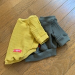 犬服 ワッフルトレーナー
