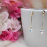 貼るピアス☆スワロフスキー1粒  キラリと光る控えめ6mm 