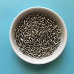 ヒートン（シルバー/110個/9×4mm）
