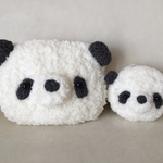 m様オーダー ふわもこパンダさんポーチセット🐼