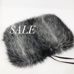 SALE ファーかごバッグ ファーカバー