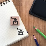 coffeeのアイコンはんこ『ミル②』