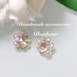 スワロフスキー♡パールピアス イヤリング