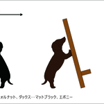 E様注文分☆ダックス2頭のスマホスタンド・iPhoneスタンド☆