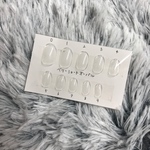 ベリーショートオーバルサンプルチップ