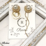 ゴールド＊アシメピアス