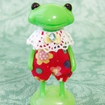 めでたいおはな：あか　フォーチュンワンダ用ロンパース