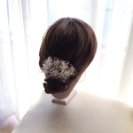 【再販×9】卒業式・結婚式に！いろいろ使えるいろいろカスミソウの髪飾り