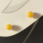  【2010】黄土色　2ｍｍ　小さい ステンレス　ピアス 