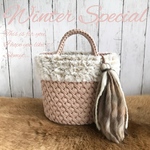 再販3 ゼファーカ  × ファーマルシェ〈winter  special〉ズパゲッティ バッグ
