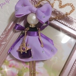 purple♡ドール チャーム