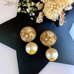 ドライフラワーレジンピアス⭐︎イヤリング